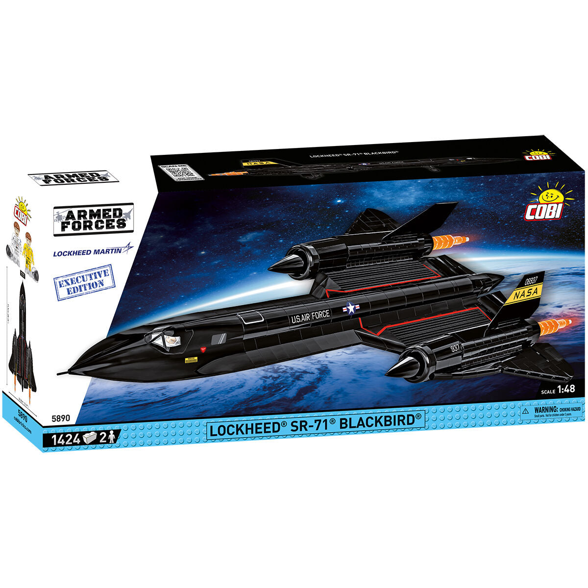 EDICIÓN EJECUTIVA COBI Lockheed SR-71 Blackbird: Set n.° 5890