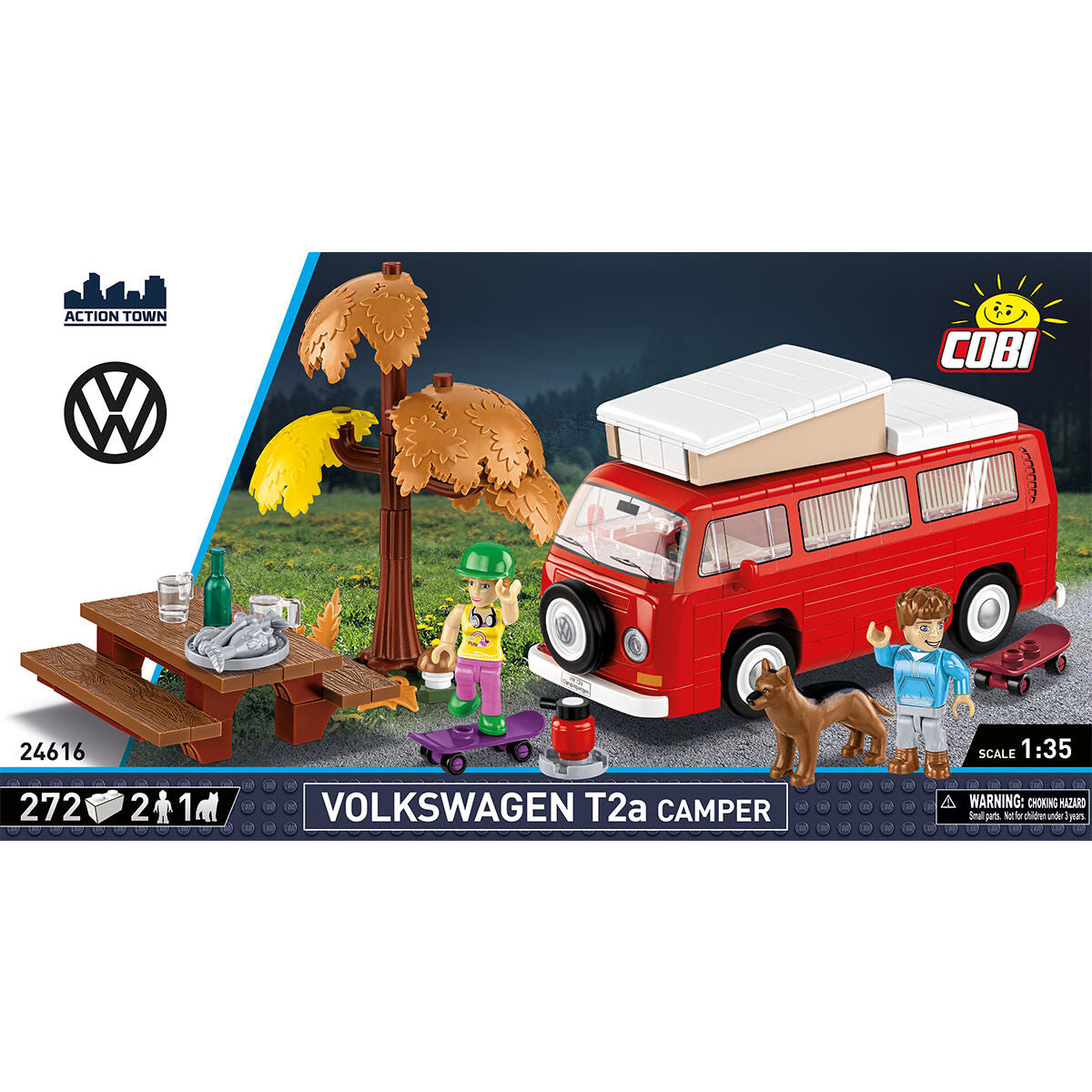 COBI Volkswagen T2a Camper Van: Set #24616