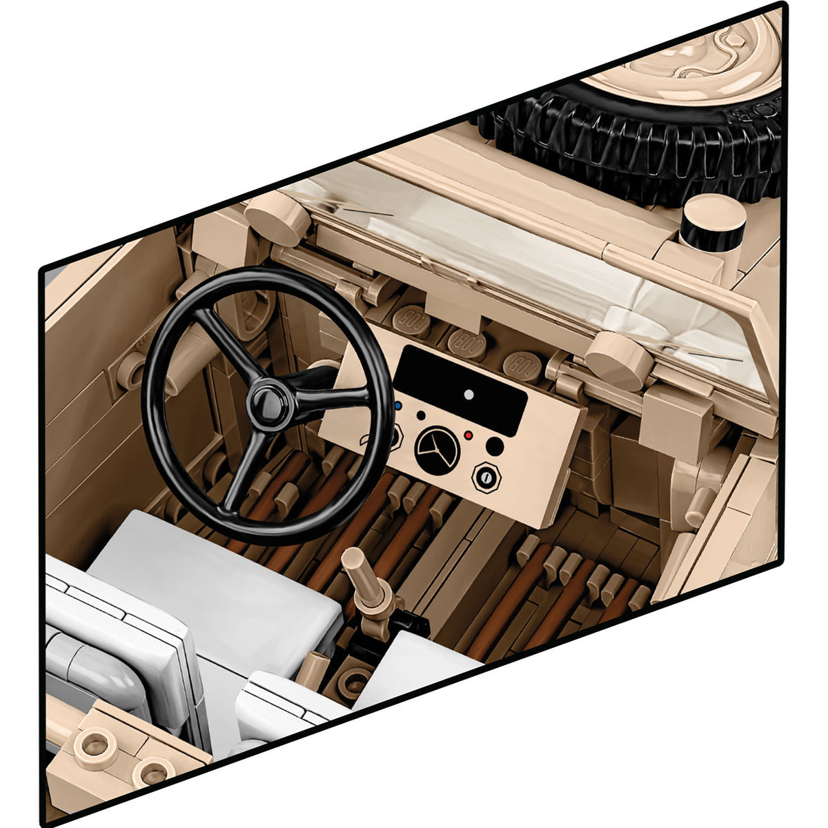 Vehículo utilitario COBI Kübelwagen TYP 82 (1:12): Set #2803