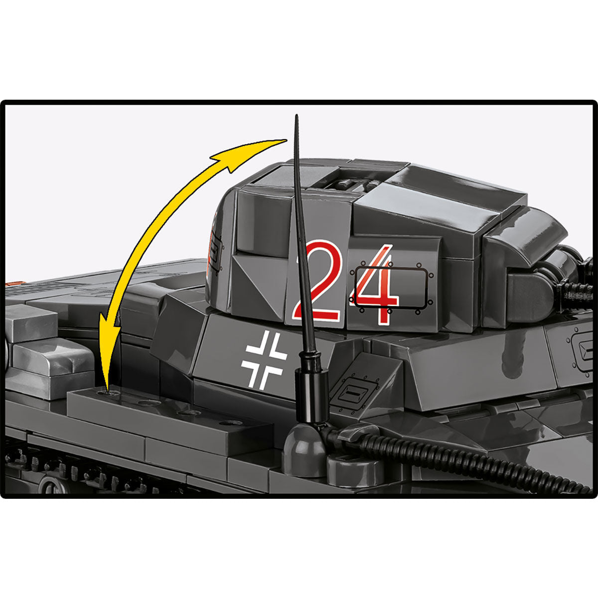 COBI Panzer I Ausf. Tanque B: Conjunto #2660