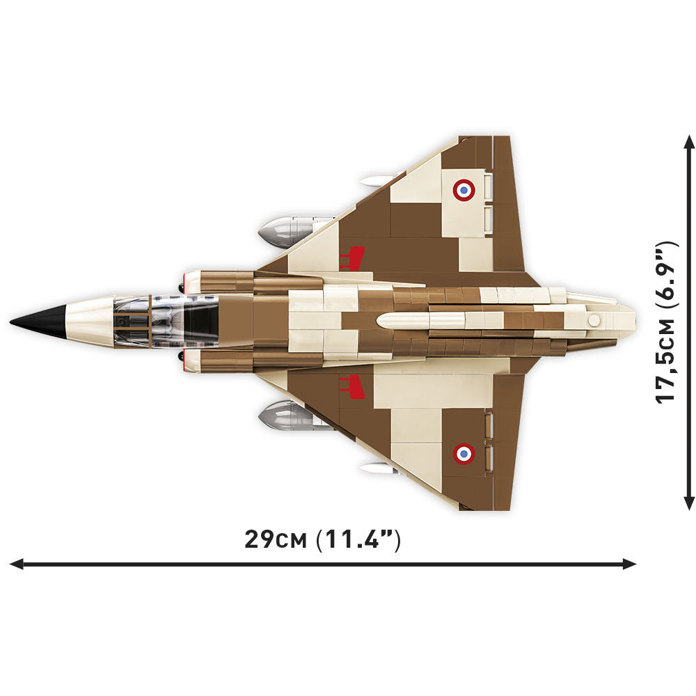Avión de combate COBI Dassault Mirage III C: Conjunto #5818