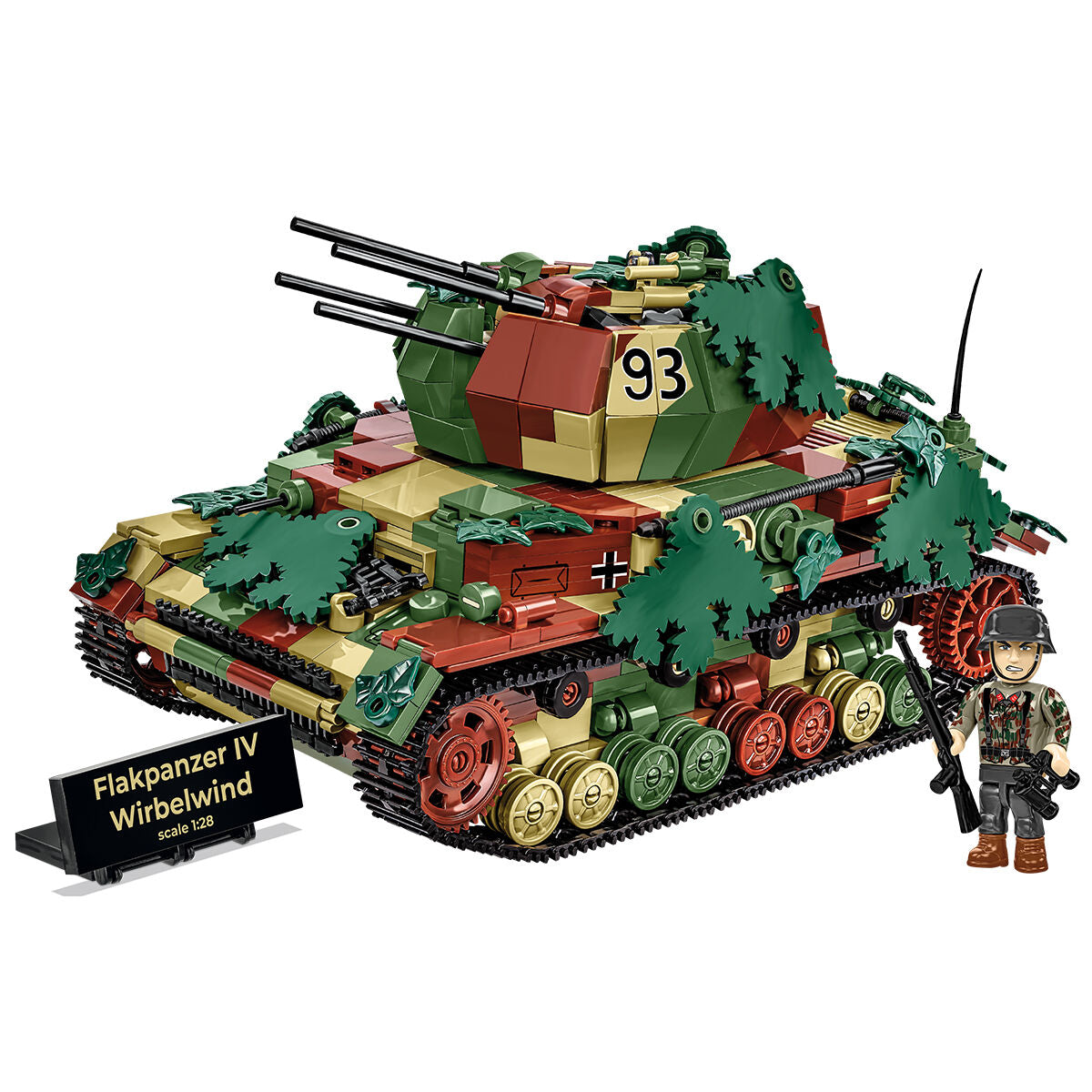 COBI EDICIÓN EJECUTIVA FlakPanzer IV Wirbelwind: Conjunto #2593