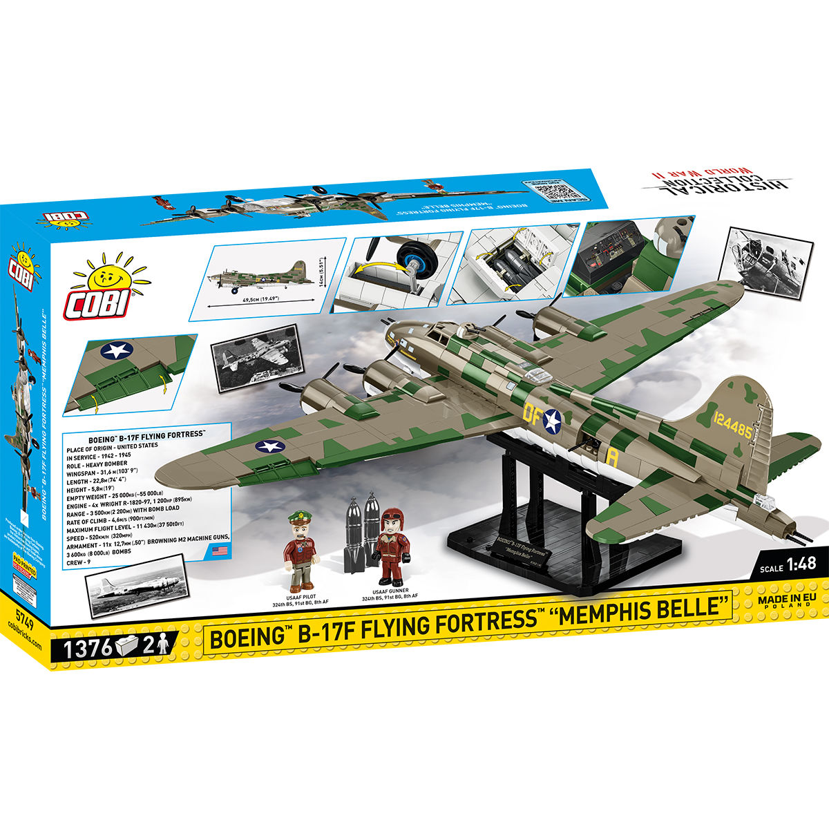 COBI EXECUTIVE EDITION Boeing B-17F Flying Fortress 