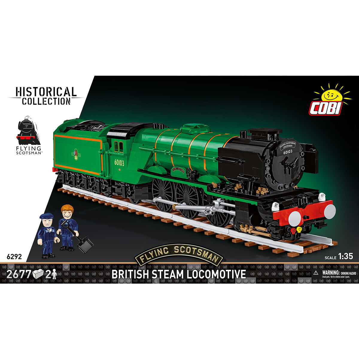 COBI Flying Scotsman British Steam Locomotive Train: Set #6292