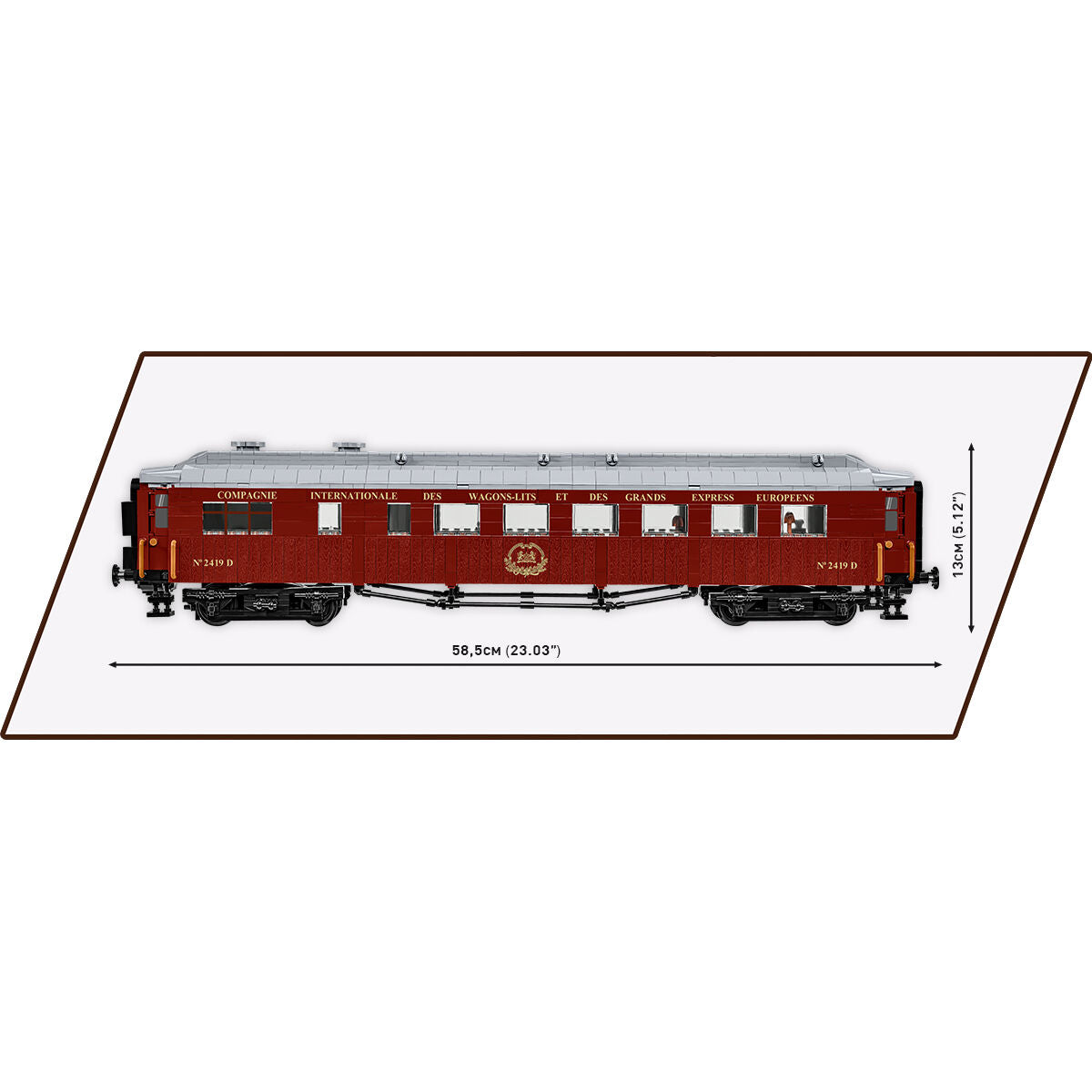 Vagón de tren COBI Compiègne (11 de junio de 1918): Conjunto n.º 6291