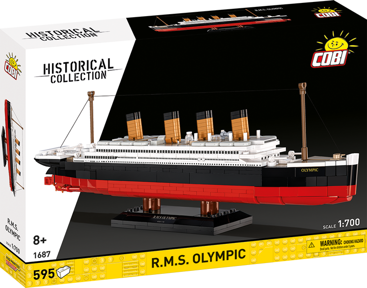 Transatlántico COBI RMS Olympic: Serie n.° 1687