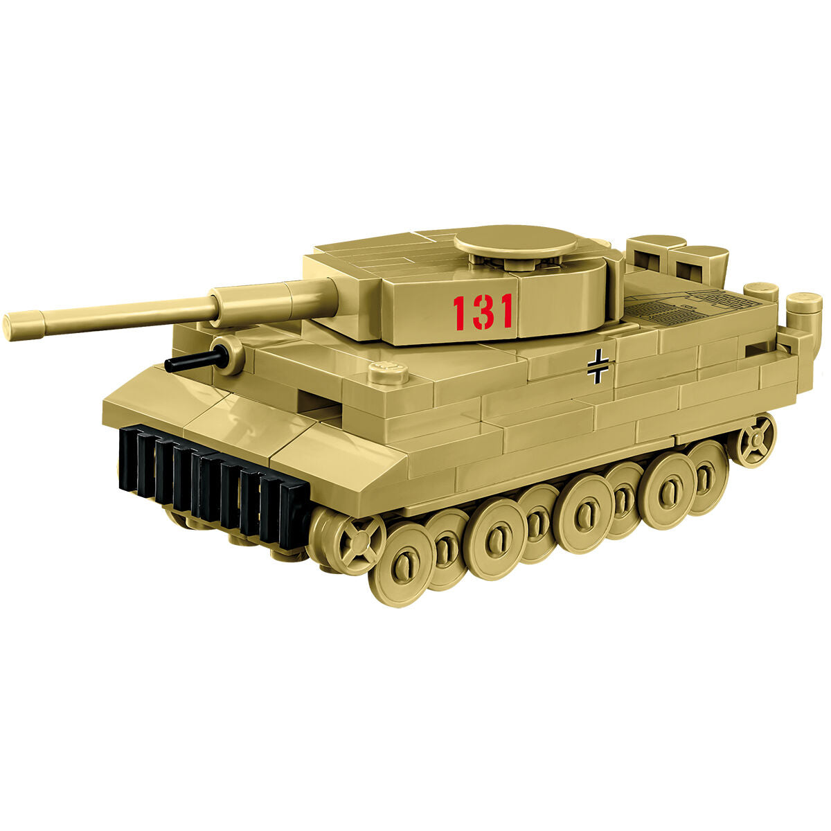 Tanque COBI Tiger I 131, escala 1:72: Set n.° 3095