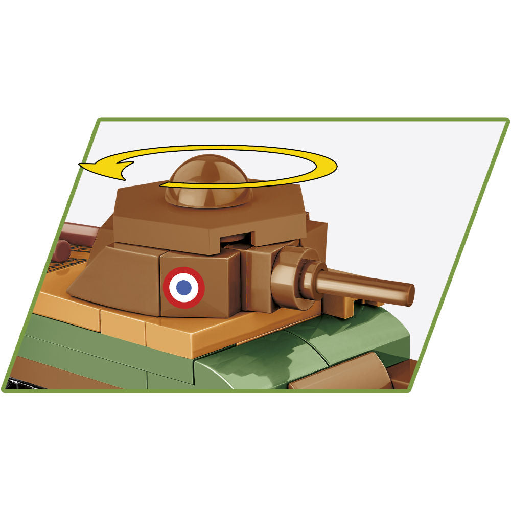 Tanque COBI Somua S-35 Escala 1:72: Set #3093