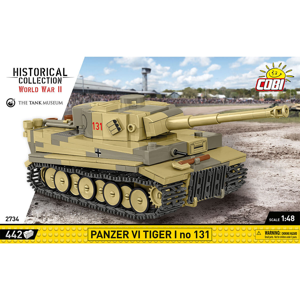 COBI Panzer VI Tiger I no 131 Tank 1:48: Set #2734