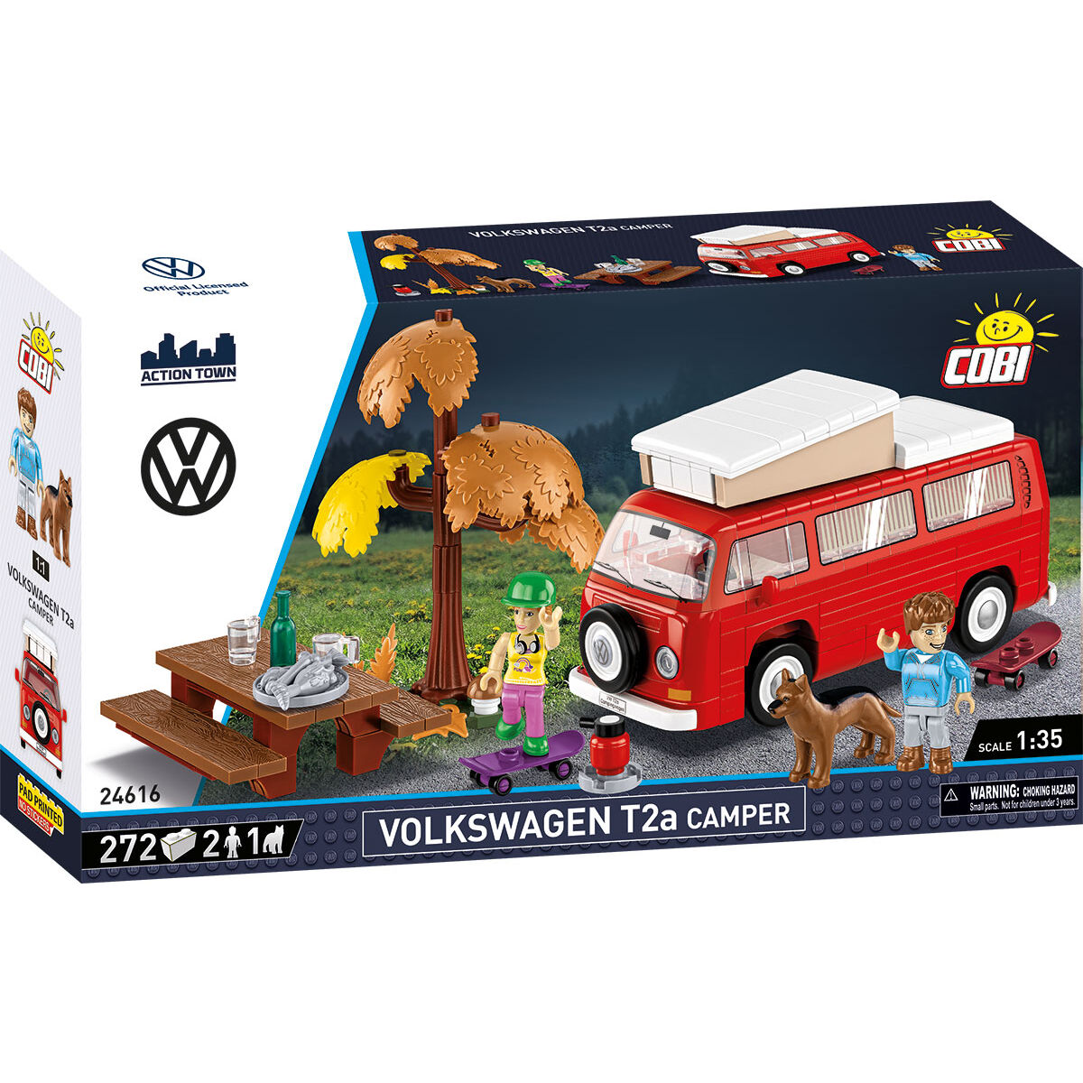 Furgoneta camper COBI Volkswagen T2a: Set #24616