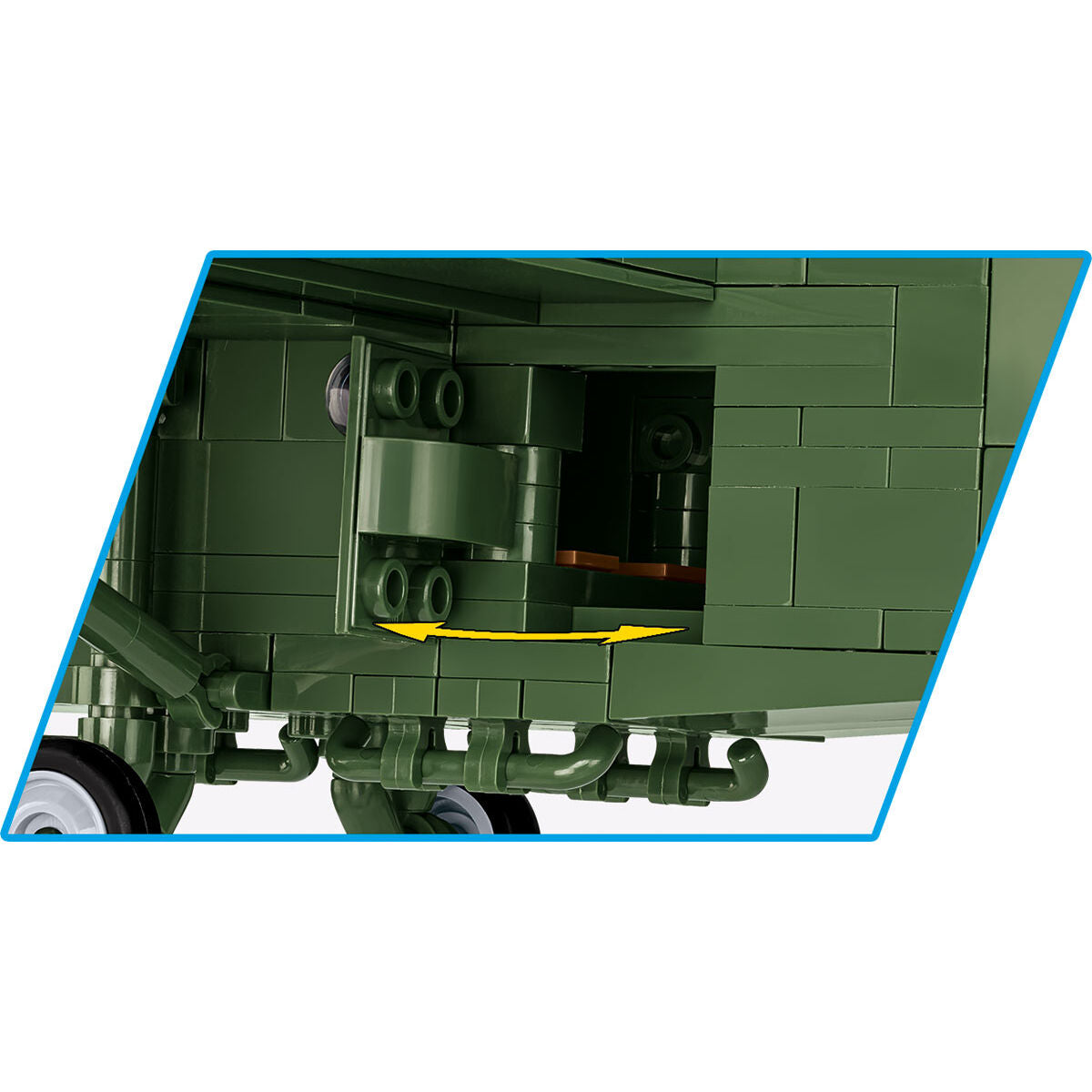 Planeador militar COBI WACO CG-4: Set n.° 5755