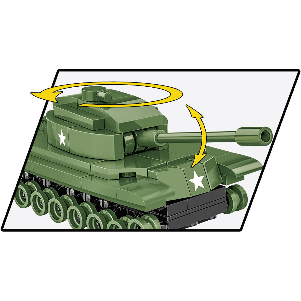 COBI Patton M48 Tank 1:72 Scale: Set #3104