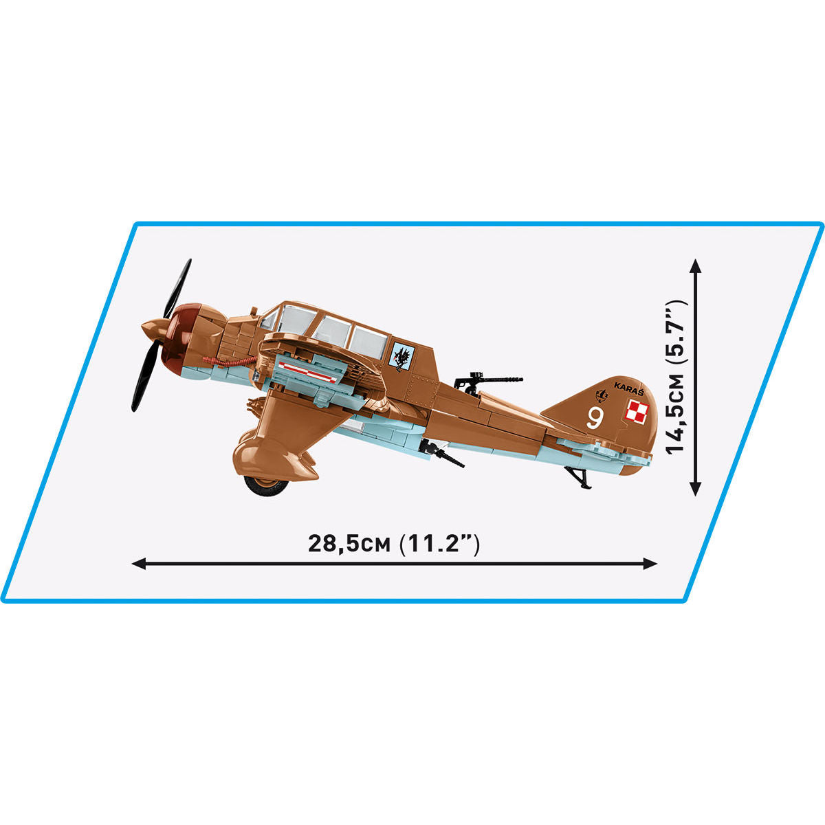 COBI PZL.23 Karas Light Bomber : Set #5751