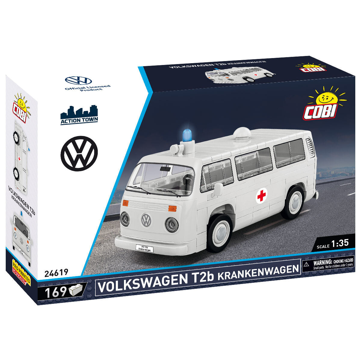Ambulancia COBI Volkswagen T2b Krankenwagen: Set #24619