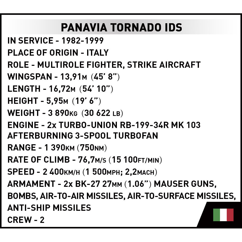 Avión de combate COBI Panavia Tornado IDS: Conjunto n.° 5894