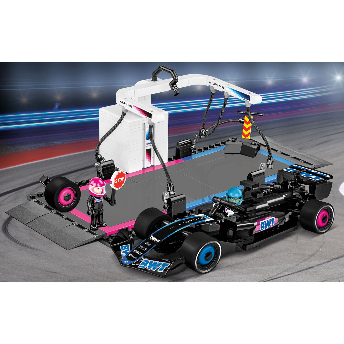 COBI BWT Alpine F1 Pit Stop: Set #1685