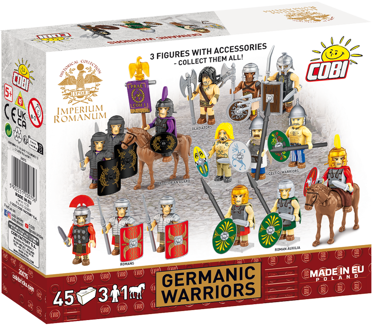 COBI IMPERIUM ROMANUM Germanic Warriors Pack: Set #20075