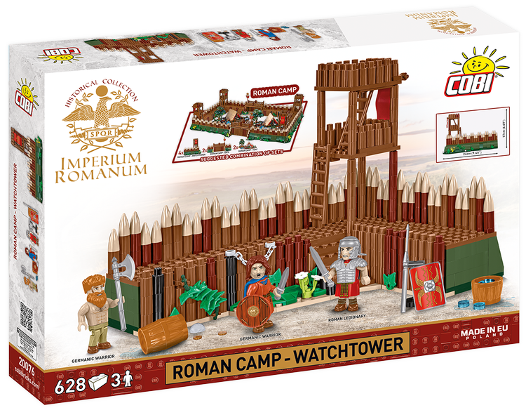 COBI IMPERIUM ROMANUM Campamento Romano - Atalaya: Set #20076