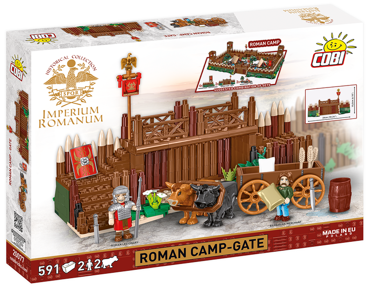 Campamento Romano COBI IMPERIUM ROMANUM - Puerta: Set #20077