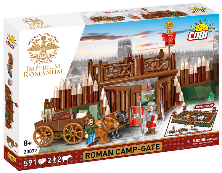 COBI IMPERIUM ROMANUM Roman Camp - Gate: Set #20077