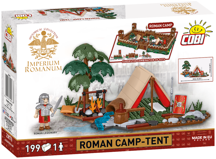 COBI IMPERIUM ROMANUM Roman Camp - Tent: Set #20078