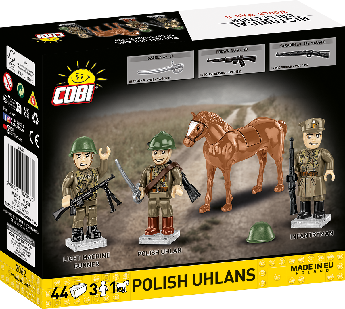 COBI Polish Uhlans Figure Pack: Set #2062