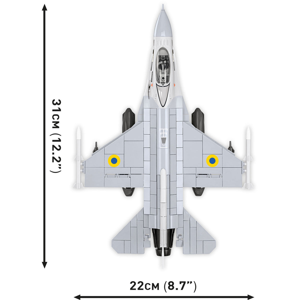 Caza COBI F-16 AM Fighting Falcon: Serie n.° 5893
