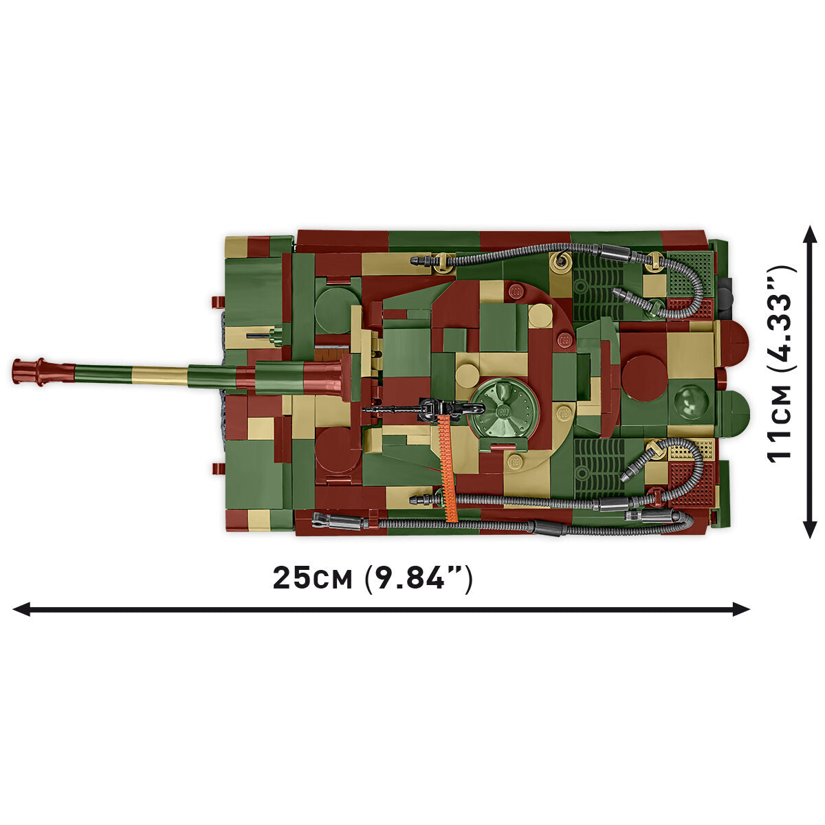 COBI Pz.Kpfw. VI Tiger Ausf. E Tank : Set #3124