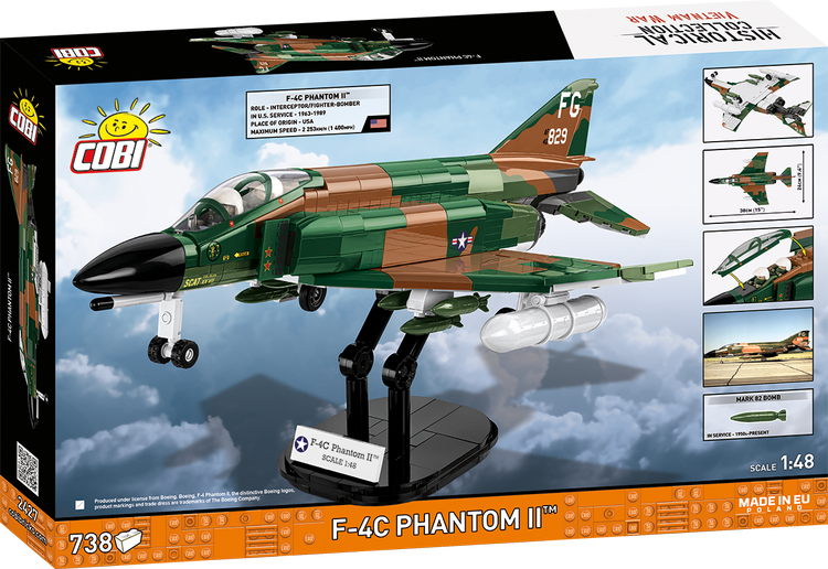 COBI F-4C Phantom II Jet Fighter: Set #2427