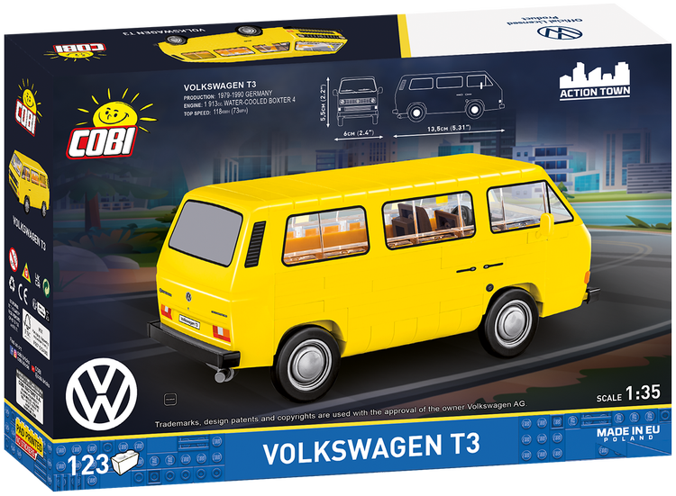 COBI Volkswagen T3 Passenger Van: Set #24634