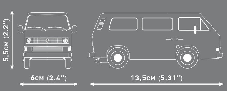 COBI Volkswagen T3 Passenger Van: Set #24634