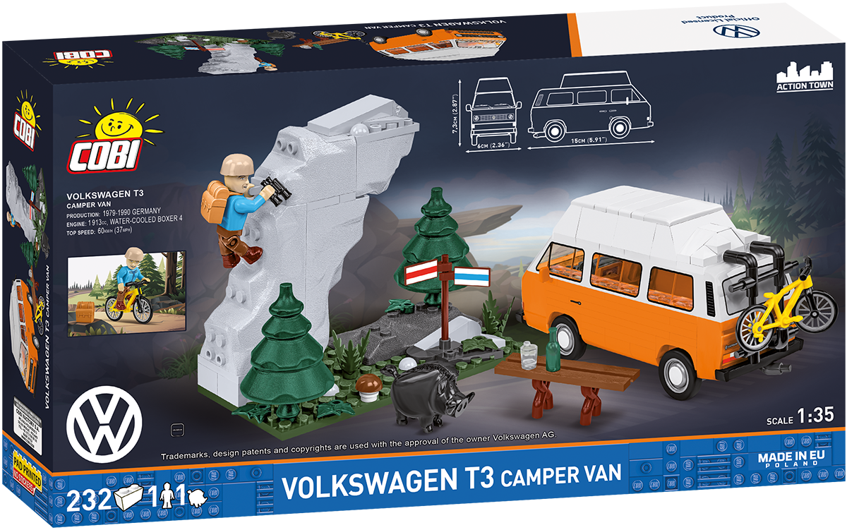 COBI Volkswagen T3 Camper Van: Set #24638