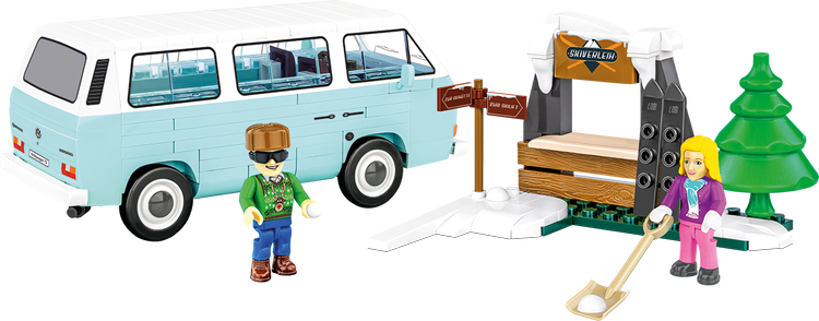 COBI Volkswagen T3 Winter Adventure Van: Set #24639