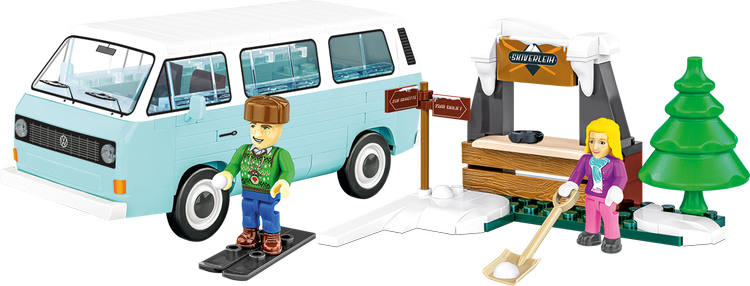 COBI Volkswagen T3 Winter Adventure Van: Set #24639