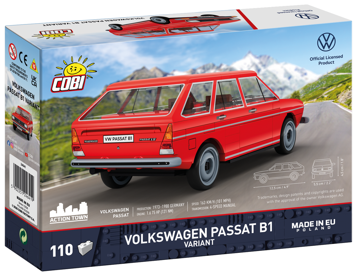 COBI Volkswagen Passat B1 Variant Car: Set #24641