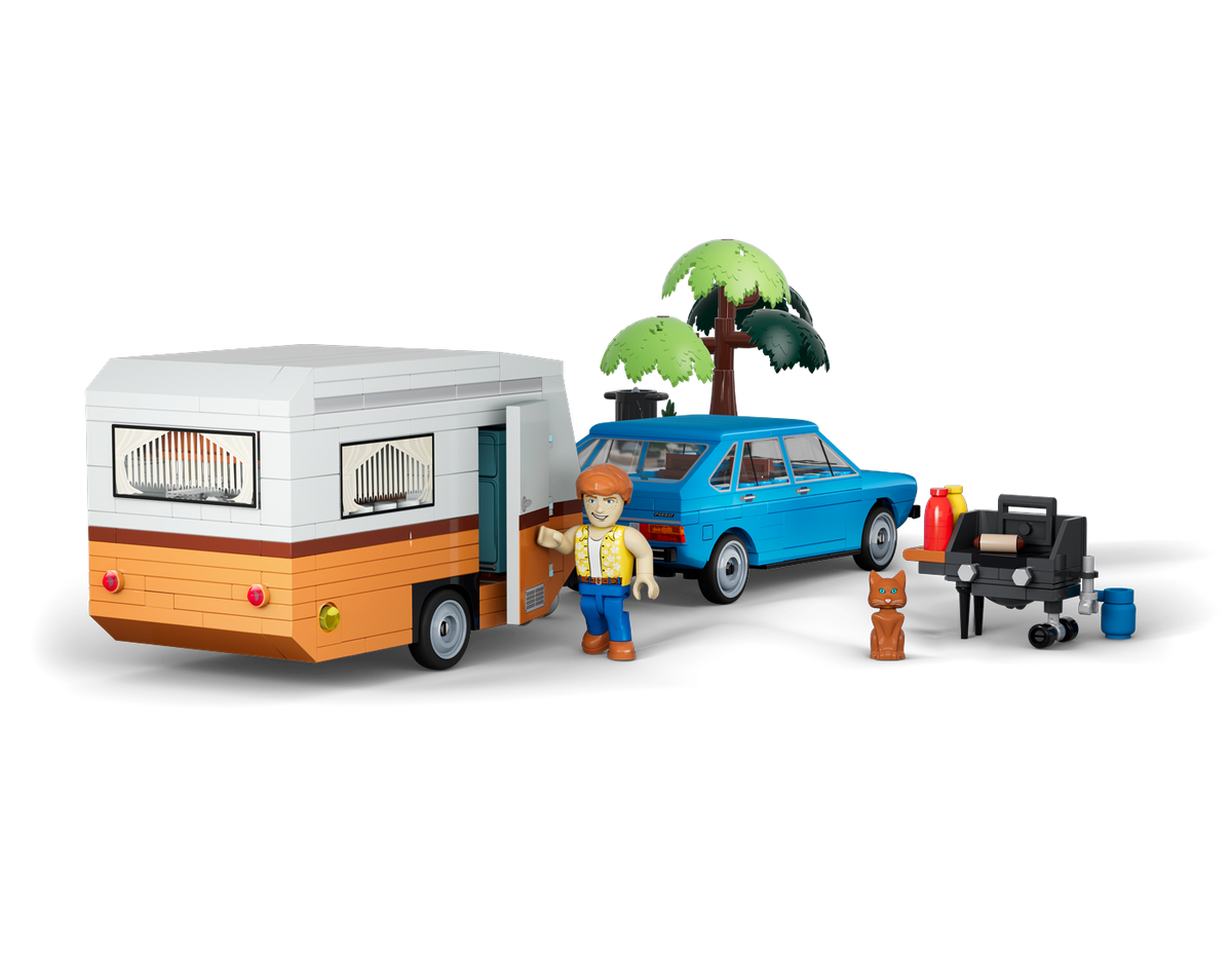 Remolque COBI Volkswagen Passat B1 y caravana: Juego #24643 