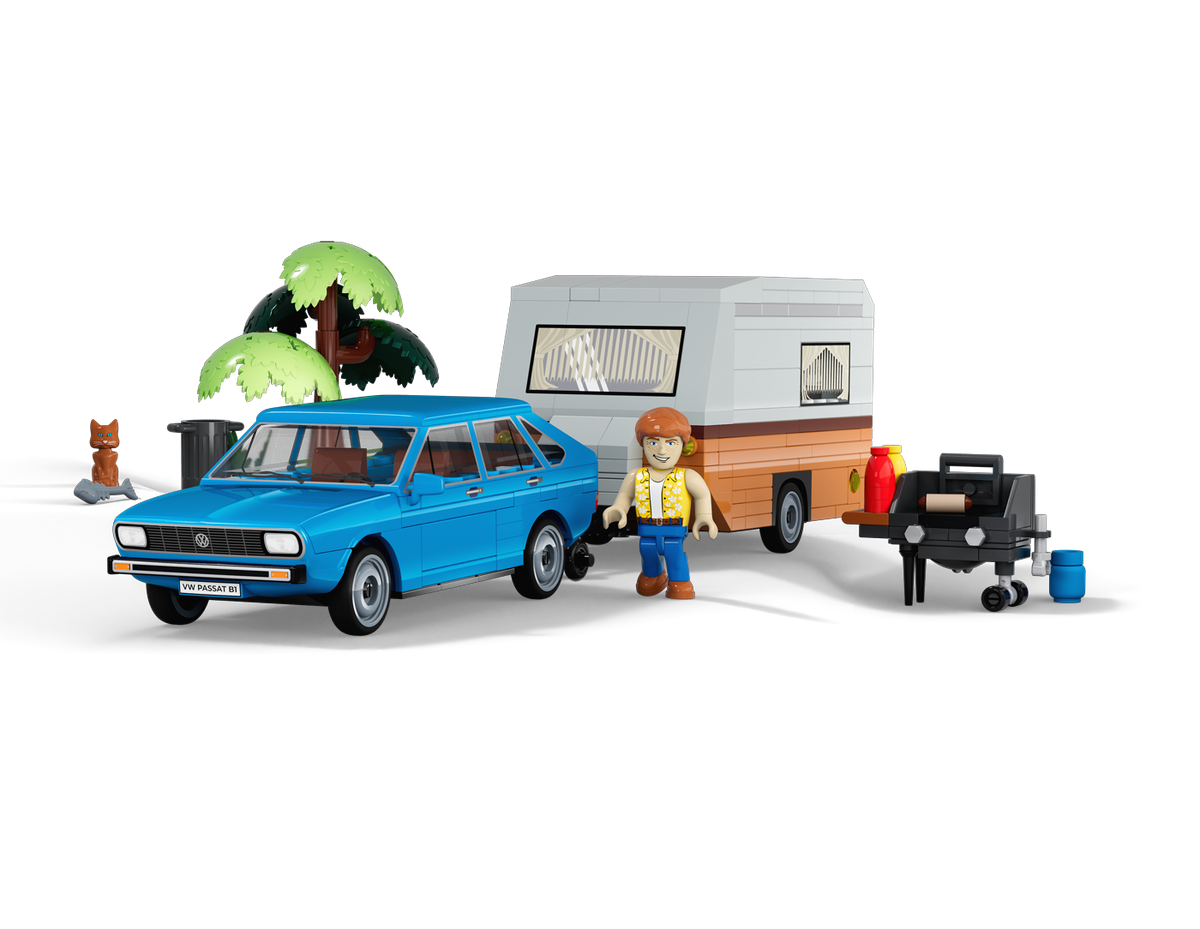 Remolque COBI Volkswagen Passat B1 y caravana: Juego #24643 