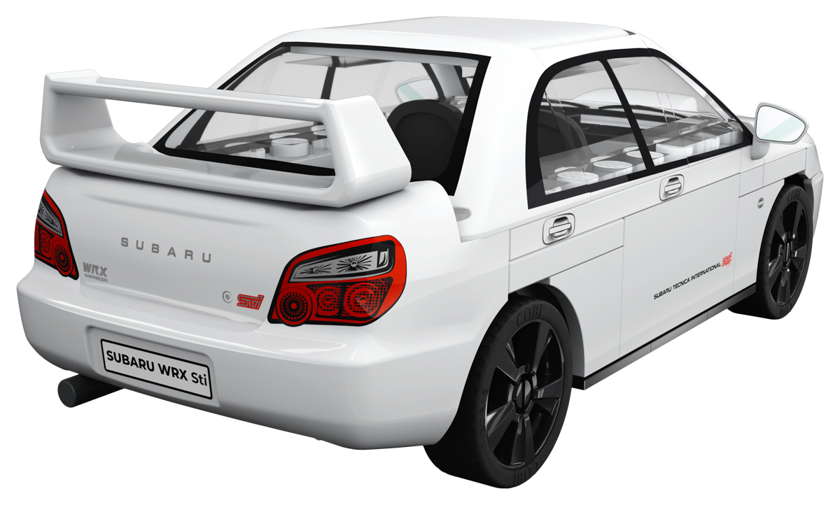 COBI Subaru Impreza WRX STI Car: Set #24649