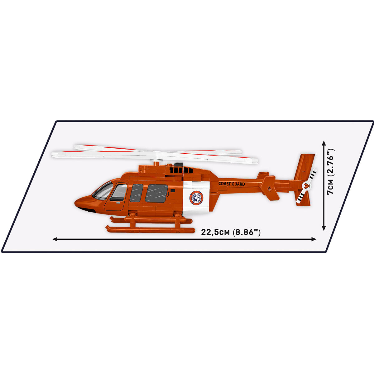 Helicóptero de la Guardia Costera COBI Bell 407: Conjunto n.° 26627