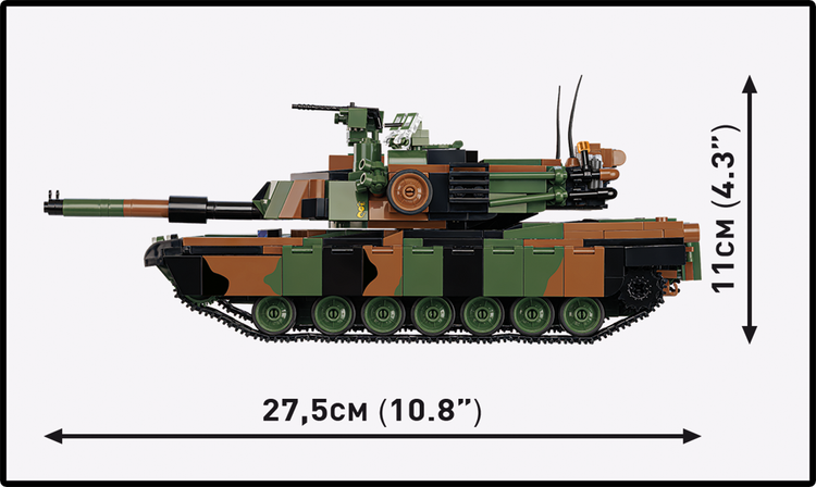 COBI M1A2 SEPv3 Abrams Tank : Set #2633