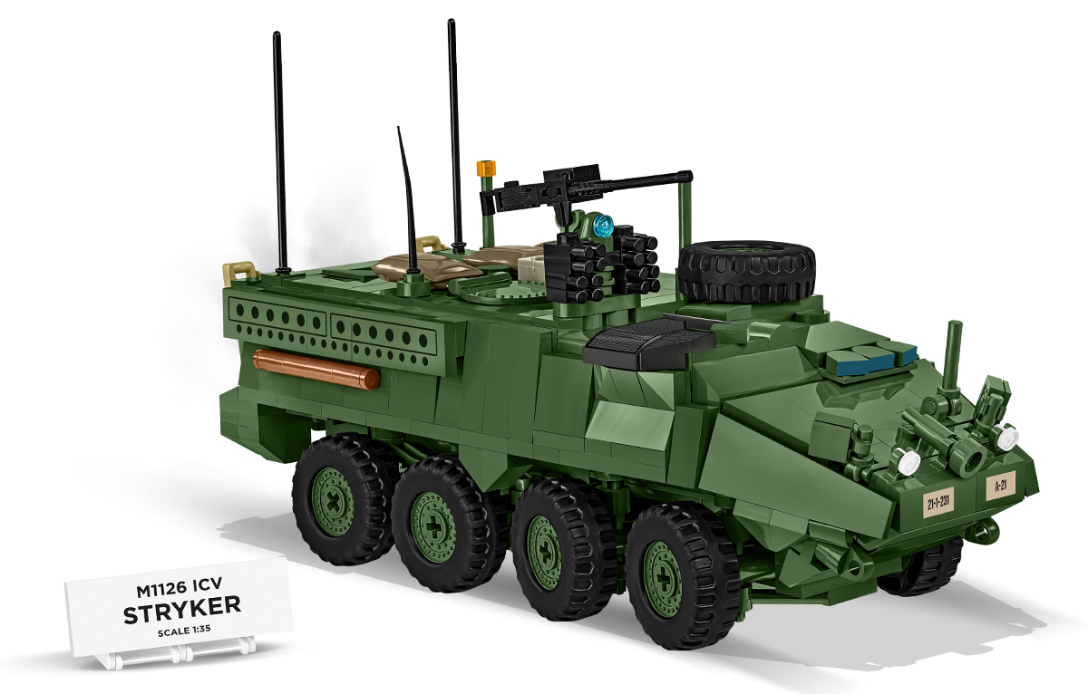 COBI Stryker M1126 ICV Armored Personnel Carrier : Set #2635