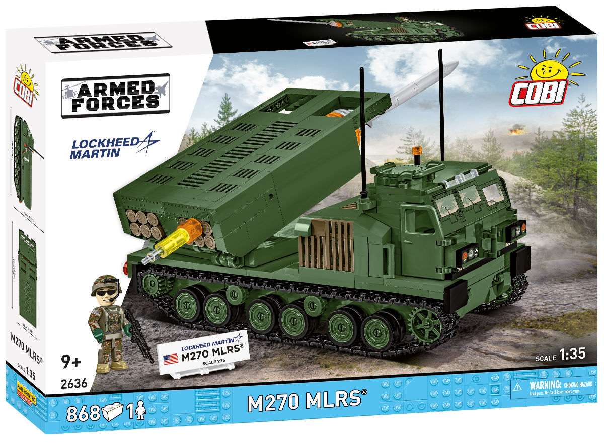 COBI M270 MLRS Multiple Launch Rocket System : Set #2636