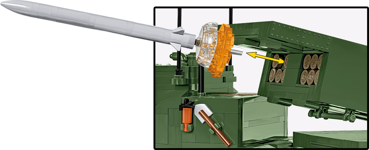 COBI M270 MLRS Multiple Launch Rocket System : Set #2636