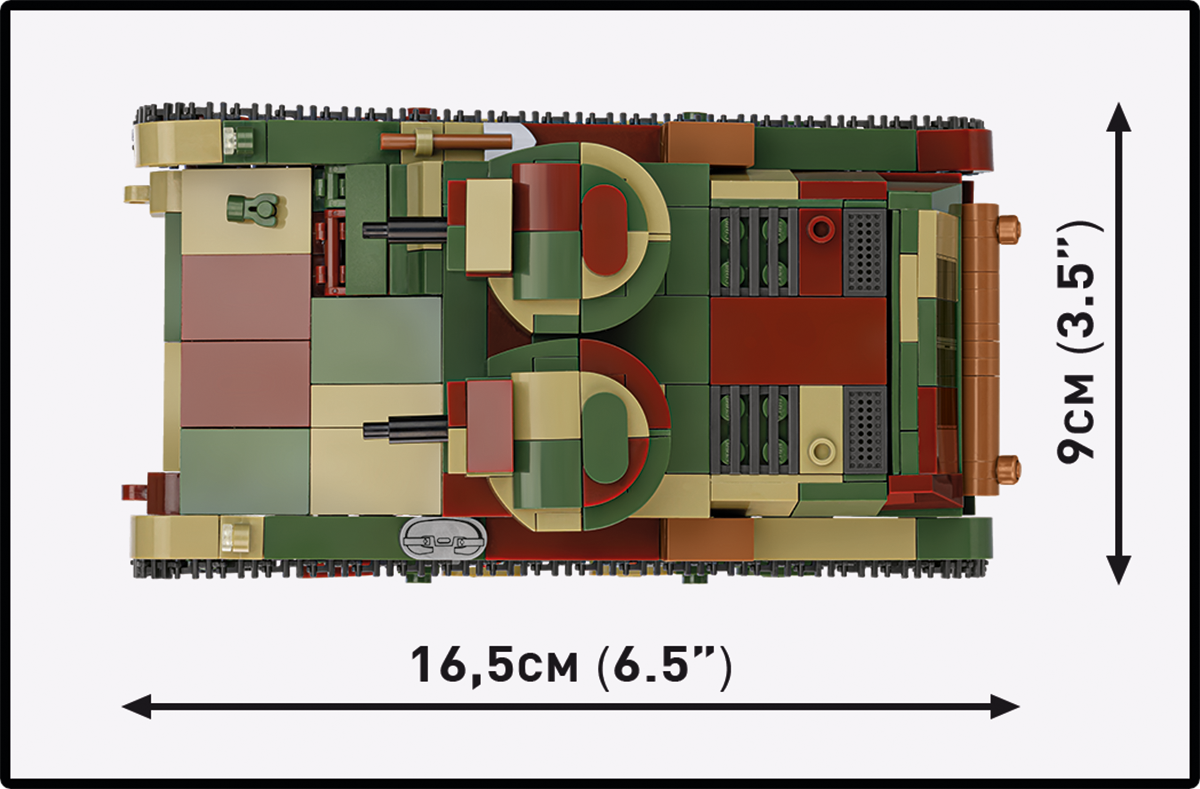 COBI EDICIÓN LIMITADA Panzer I vs. Tanques 7TP DW: SET #2659 
