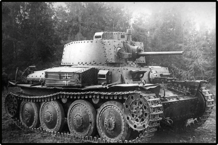 COBI Panzer 38(t) / (ČKD) LT vz. 38 Tanque: Conjunto #2666 