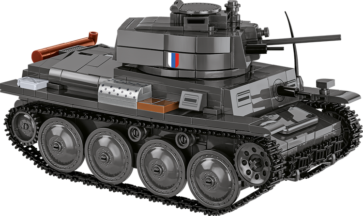 COBI Panzer 38(t) / (ČKD) LT vz. 38 Tanque: Conjunto #2666 