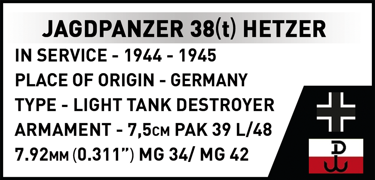 COBI JagdPanzer 38(t) 