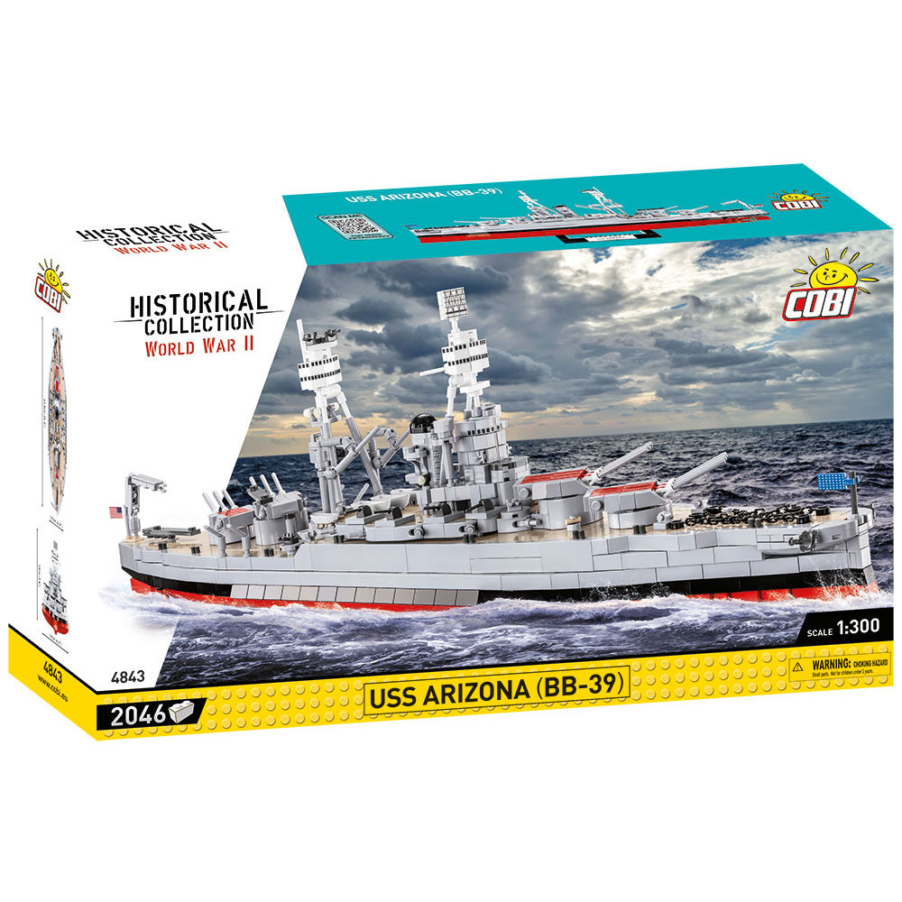 Acorazado COBI USS Arizona (BB-39): Conjunto #4843