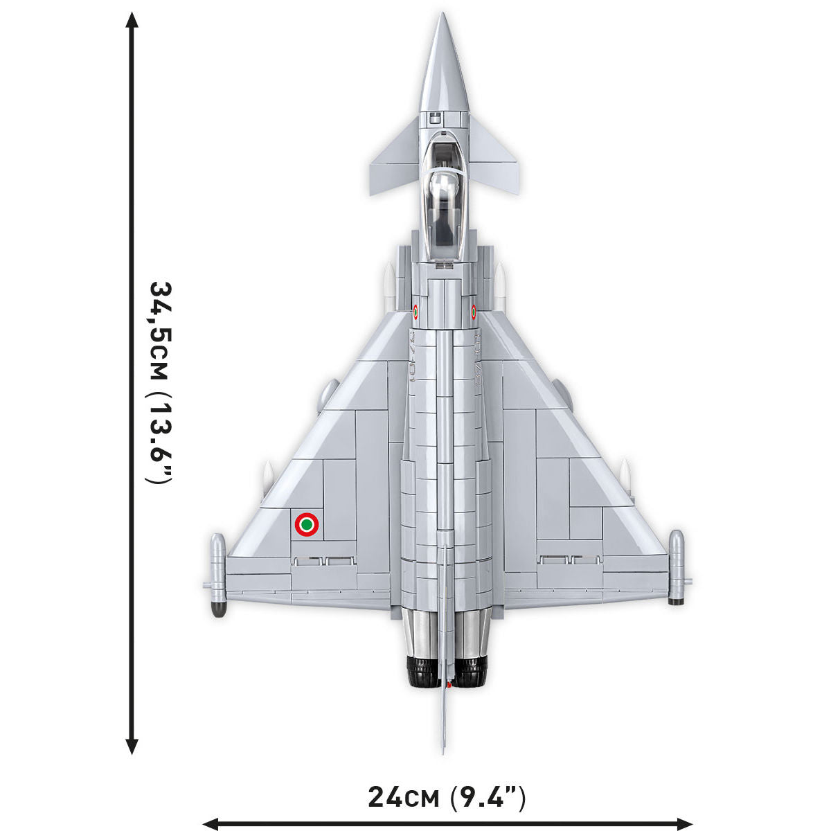 COBI Eurofighter F2000 Typhoon Fighter (Italy) : Set #5849