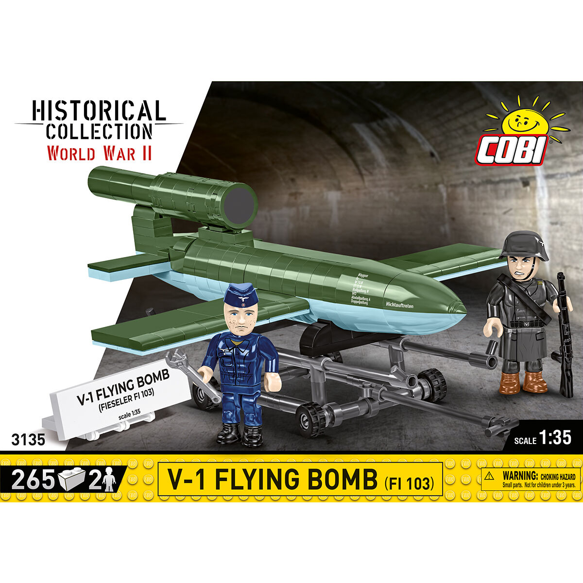 COBI V-1 Flying Bomb (FI 103) : Set #3135